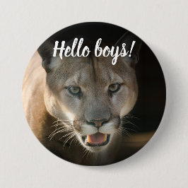 Cougar-Button Ronde Button 7,6 Cm
