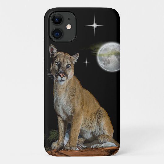 Cougar Case-Mate iPhone Case (Achterkant)