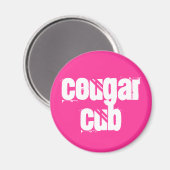 Cougar Cub Magneet (Voorkant / Achterkant)