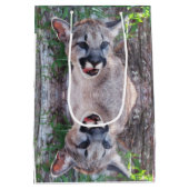 Cougar Cub Small of Medium Gift Bag Medium Cadeauzakje (Achterkant)