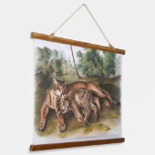 Cougar Duo Hangend Wandkleed (Gebogen)