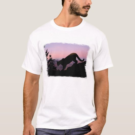 Cougar en Grand Canyon T-shirt (Voorkant)