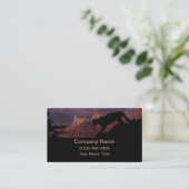 Cougar en Grand Canyon Visitekaartje (Staand voorkant)