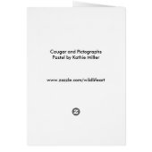 Cougar en Pictografen (Achterkant)