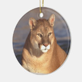 Cougar Face Ornament (Links)