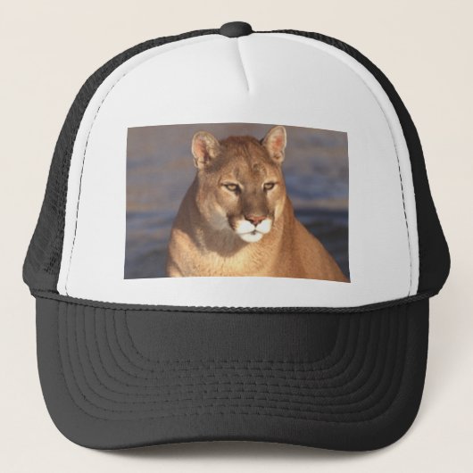 Cougar Face Trucker Pet (Voorkant)