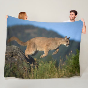 COUGAR FLEECE DEKEN