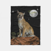 Cougar Fleece Deken (Voorkant)