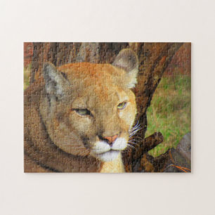 Cougar - Florida Panther Puzzle Legpuzzel