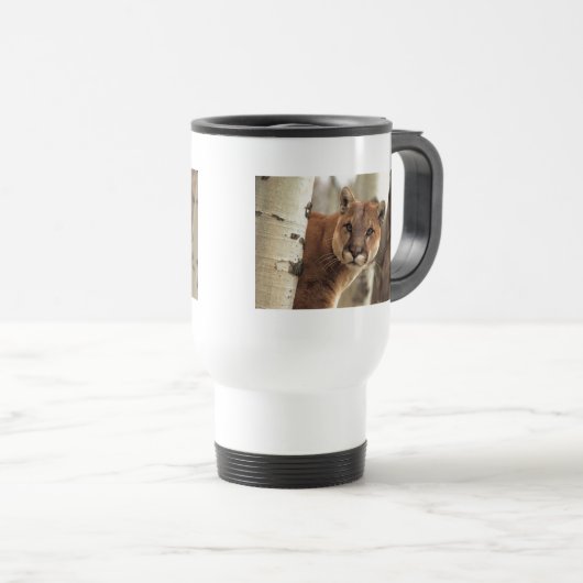 Cougar-foto Reisbeker (Voorkant rechts)