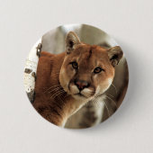 Cougar-foto Ronde Button 5,7 Cm (Voorkant)