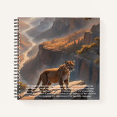 Cougar Hardcover Notitieboek (Voorkant)