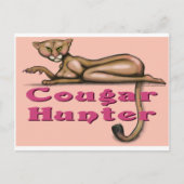Cougar Hunter Briefkaart (Voorkant)