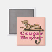 Cougar Hunter Magneet (Voorkant / Achterkant)