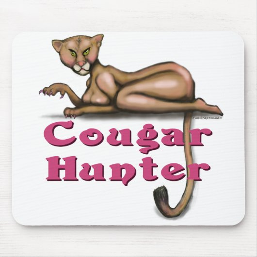 Cougar Hunter Muismat (Voorkant)