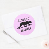 COUGAR HUNTER RONDE STICKER (Envelop)