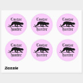 COUGAR HUNTER RONDE STICKER (Vel)