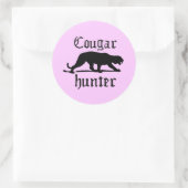 COUGAR HUNTER RONDE STICKER (Tas)