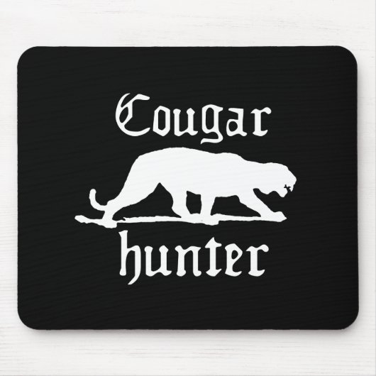 COUGAR HUNTER T-shirt Muismat (Voorkant)