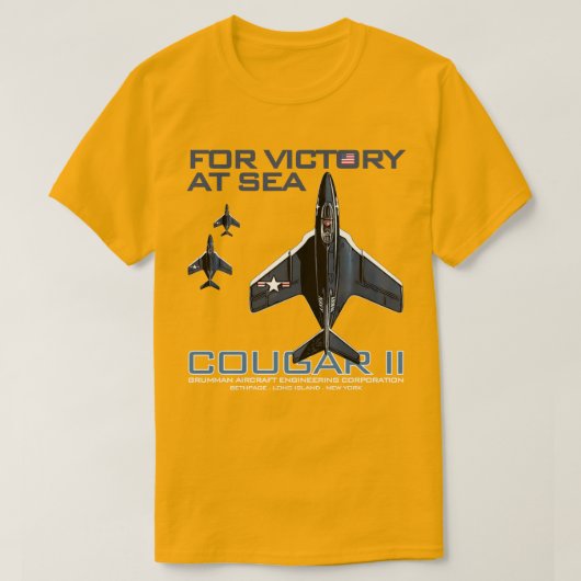 COUGAR II T-SHIRT (Design voorkant)