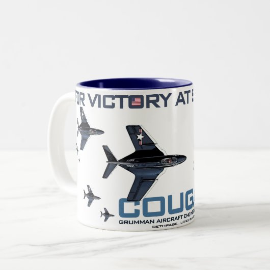 COUGAR II TWEEKLEURIGE KOFFIEMOK (Voorkant links)