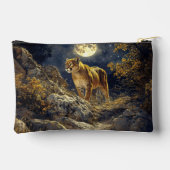 Cougar in de Moonlight Wildlife Art Etui (Achterkant)