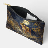 Cougar in de Moonlight Wildlife Art Etui (Open)