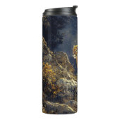 Cougar in de Moonlight Wildlife Art Thermosbeker (Gedraaid links)