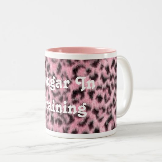 Cougar in training roze luipspatroon Mok (Voorkant rechts)