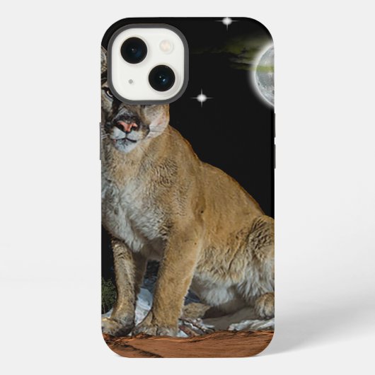 cougar iPhone hoesje (Achterkant)