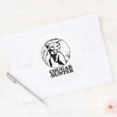 COUGAR JAGER 2 RONDE STICKER (Envelop)