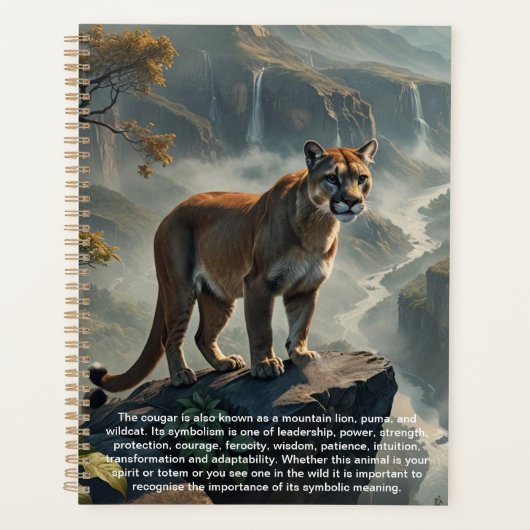 cougar-kalender planner (Voorkant)