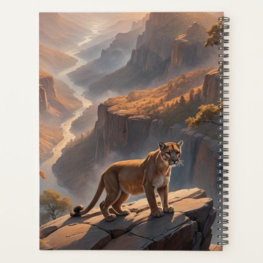cougar-kalender planner (Achterkant)