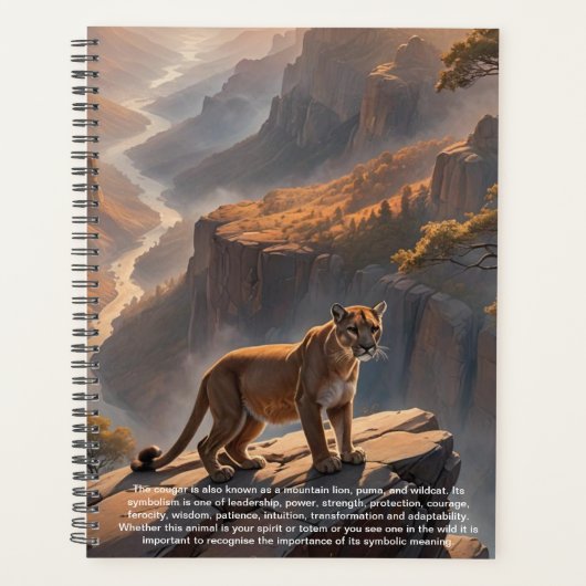 cougar-kalender planner (Voorkant)