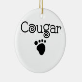 Cougar Keramisch Ornament (Rechts)