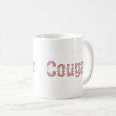 cougar koffiemok (Voorkant rechts)