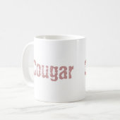 cougar koffiemok (Voorkant links)