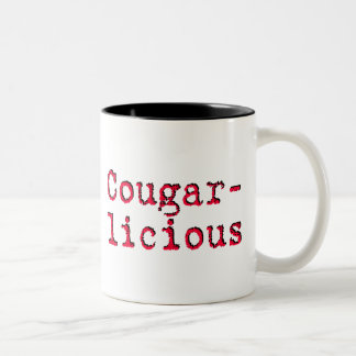 Cougar-licious Tweekleurige Koffiemok