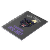 cougar live  notitieboek (Linkerzijde)