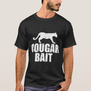 Cougar Lokaas Grappig Cadeau Cougar Jagen Vissen S T-shirt