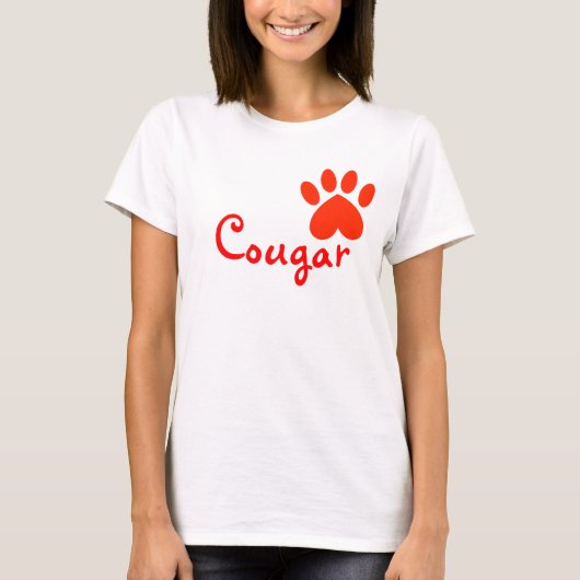 Cougar Love T-shirt (Voorkant)