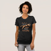 Cougar Lover Mountain Lion Puma T-shirt (Voorkant volledig)