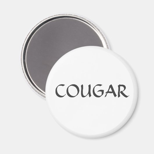 cougar magneet (Voorkant / Achterkant)