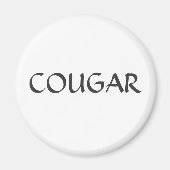 cougar magneet (Voorkant)