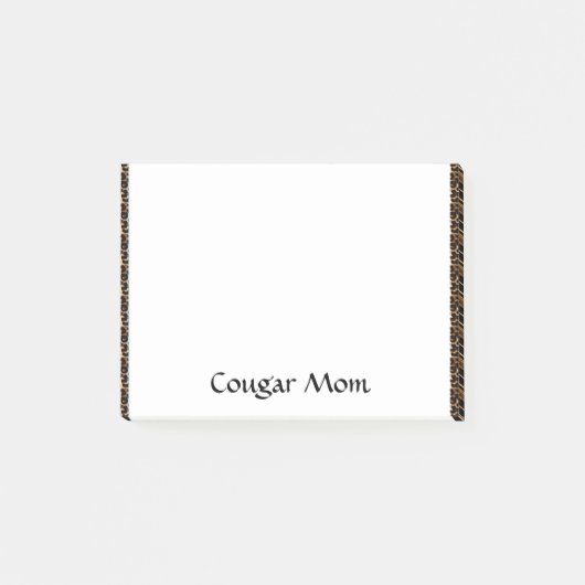 Cougar mam Post Post-it® Notes (Voorkant)