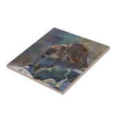 Cougar Mountain Lion grote kat schilderij 5 Tegeltje (Zijkant)