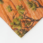 Cougar Mountain Lion in Zion National Park Fleece Deken (Hoek)