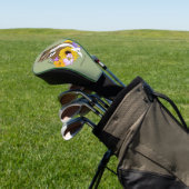 Cougar Mountain Lion Puma Bloemen Golfheadcover (Insitu)