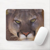 COUGAR Mountain Lion Wildlife Mousepad Muismat (Met muis)