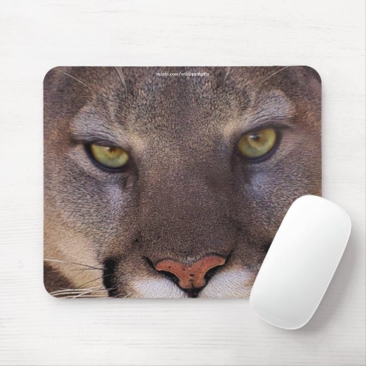 COUGAR Mountain Lion Wildlife Mousepad Muismat (Met muis)